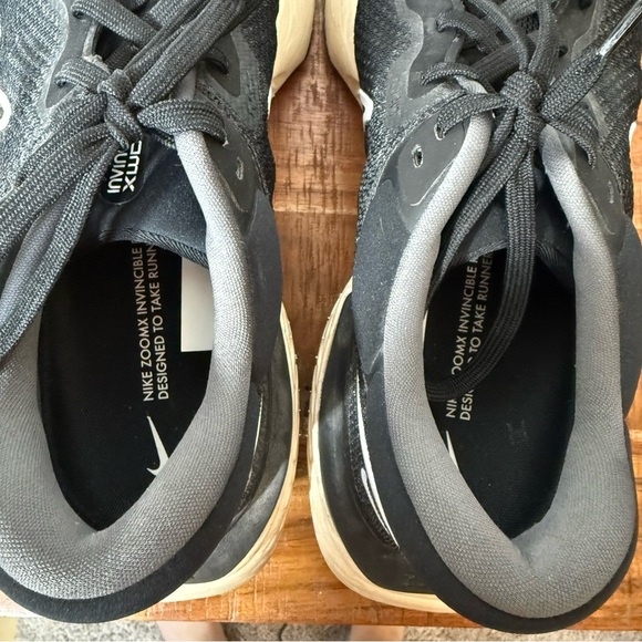 Nike ZoomX Invincible Black and White Athletic Sneakers, Men’s 14 - Picture 7 of 9